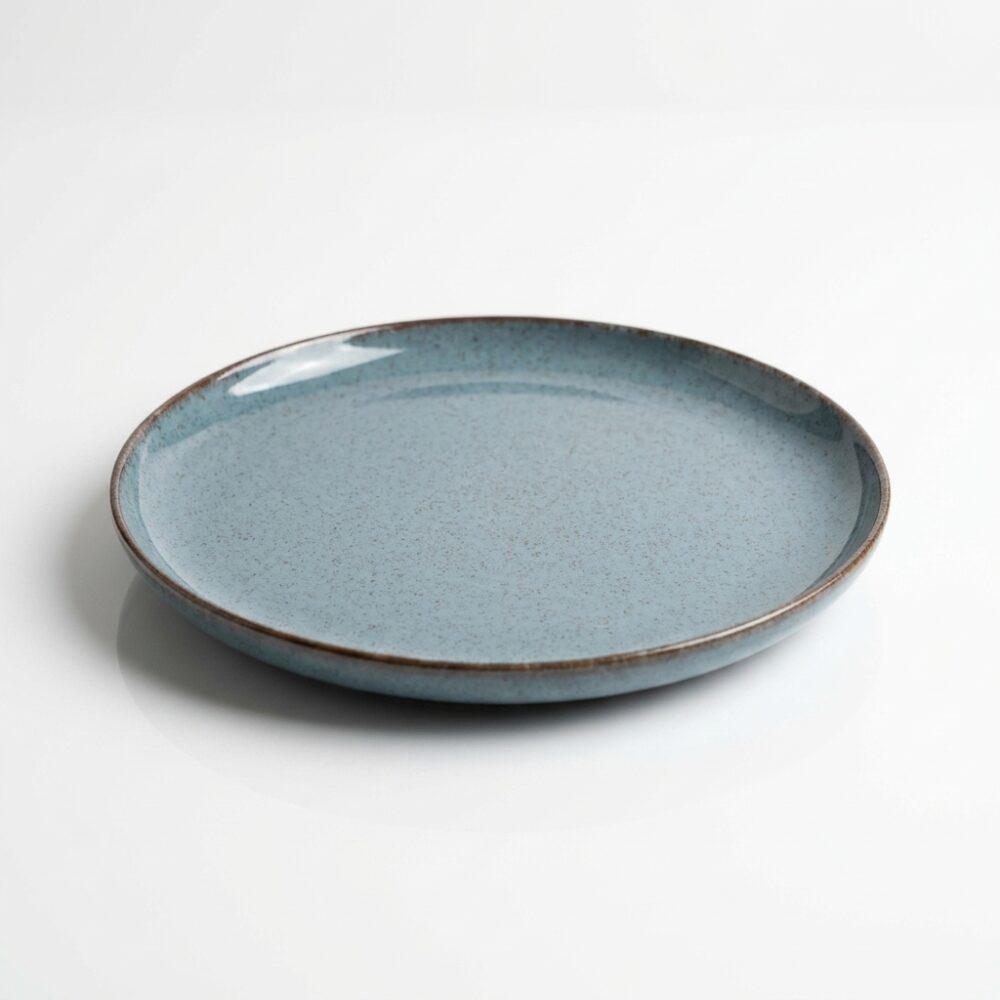 PLATO PLAYO ENVEJECIDO AZUL POCELANA 27CM ART 455P FAO