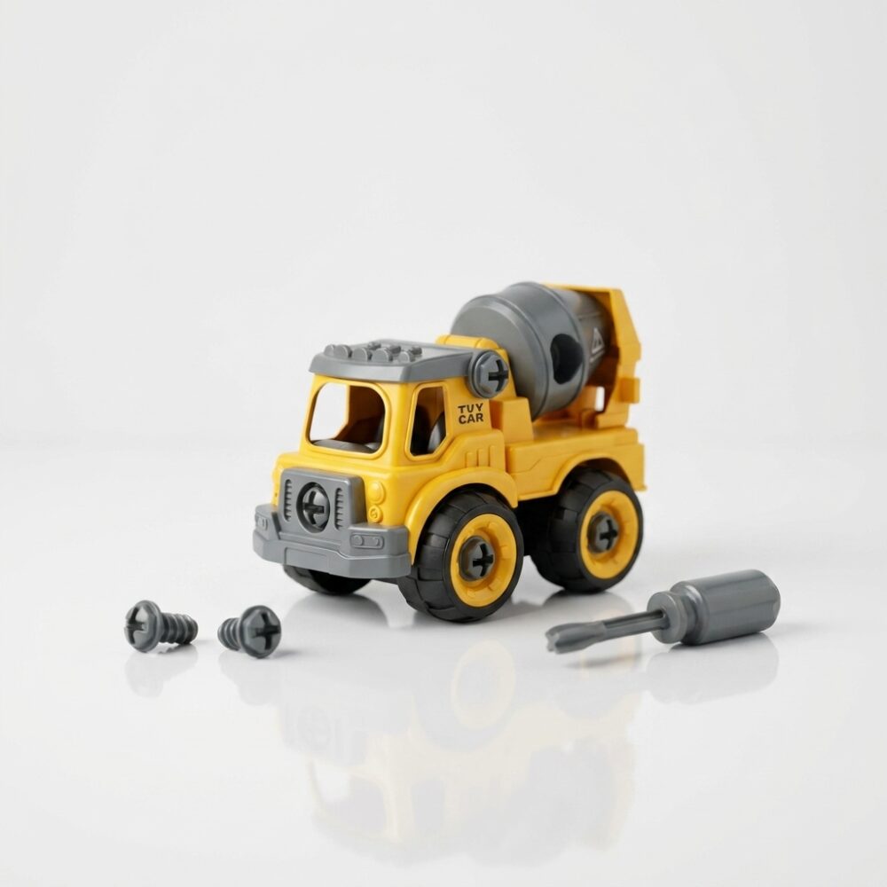 CAMION CONSTRUCTOR 12CM A FRICCION DIDACTICO ART T3851 FAO