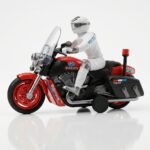 MOTO POLICIAL A FRICCION 20CM EN BOLSA T3059 FAO