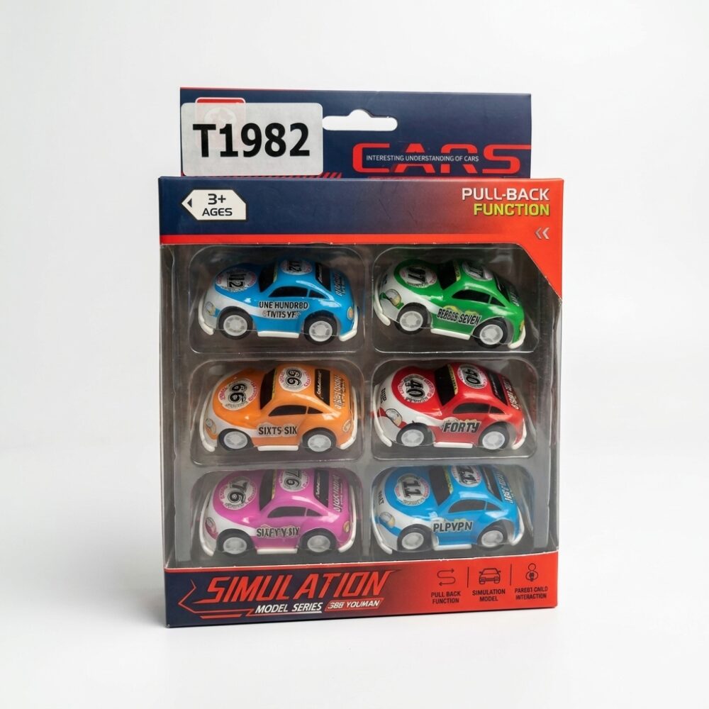 SET DE AUTOS x 6 T1982 FAO