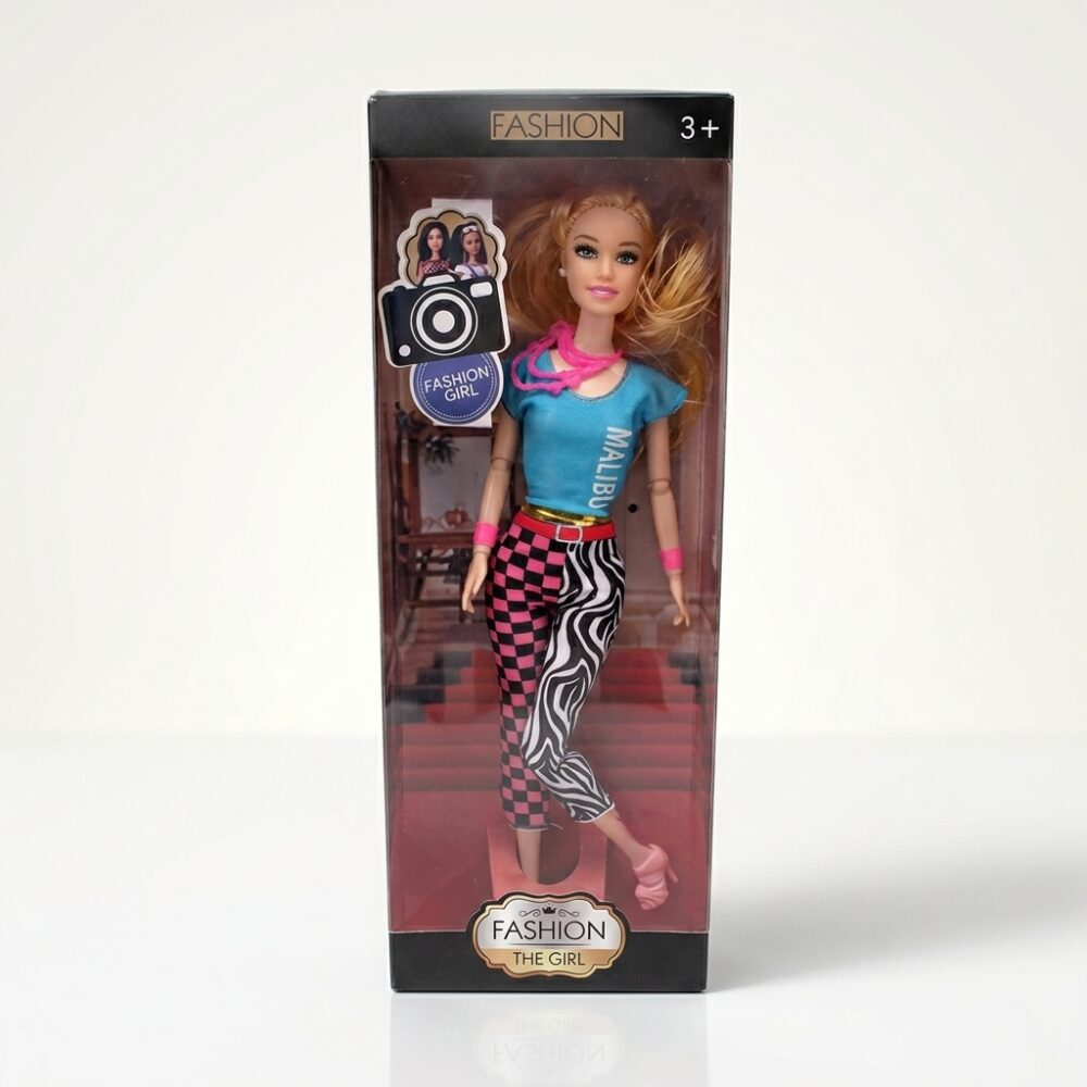 MUÑECA FASHION ARTICULADA EN CAJA 32CM ART T3828 FAO