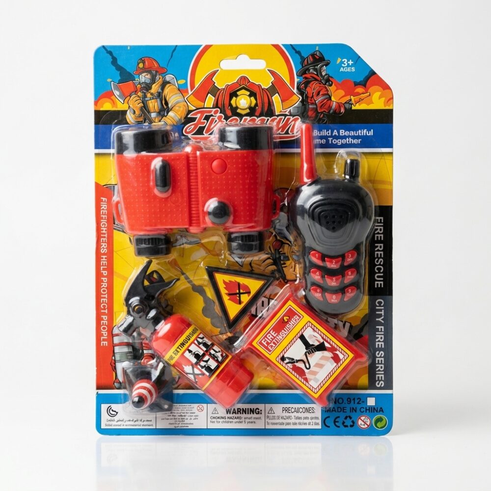 SET DE RESCATE BOMBERO EN BLISTER 28CM ART T4279 FAO