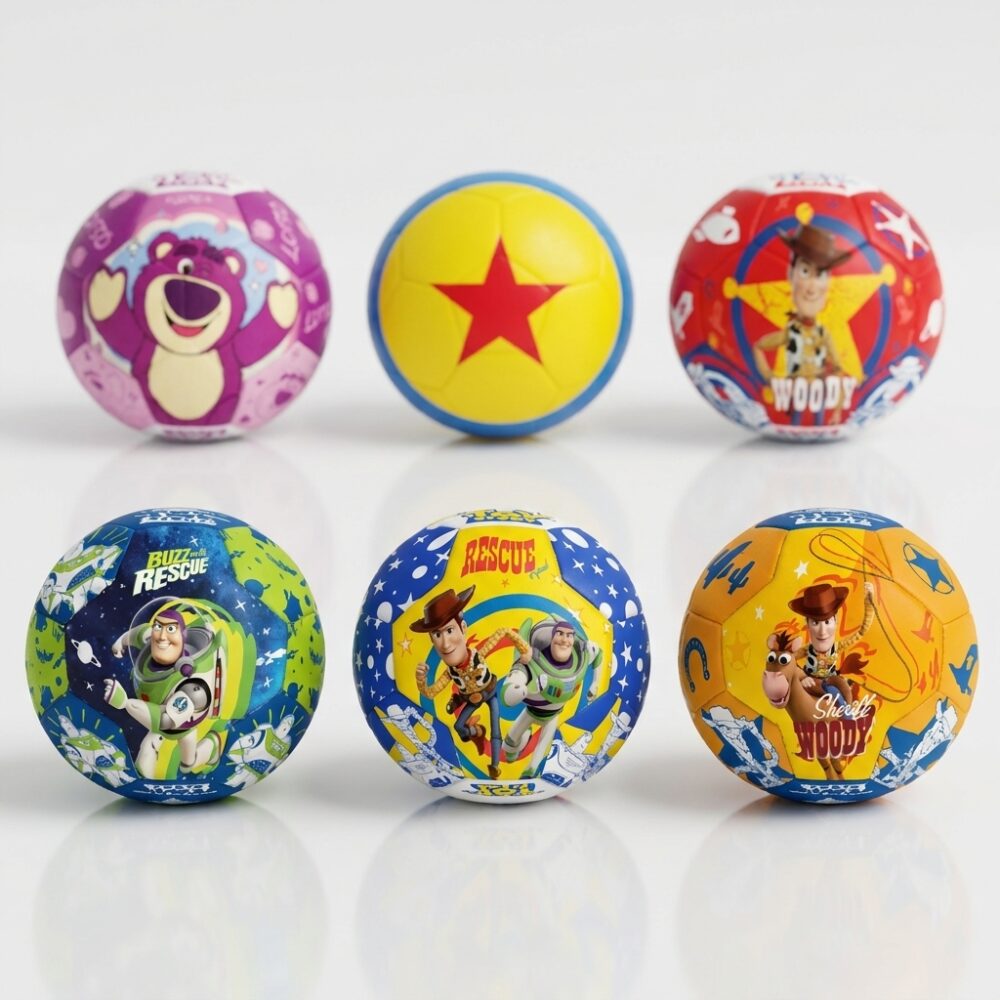 PELOTA DE FUTBOL N°2 TOY STORY 6 MODELOS 100G ART 57111 FAO
