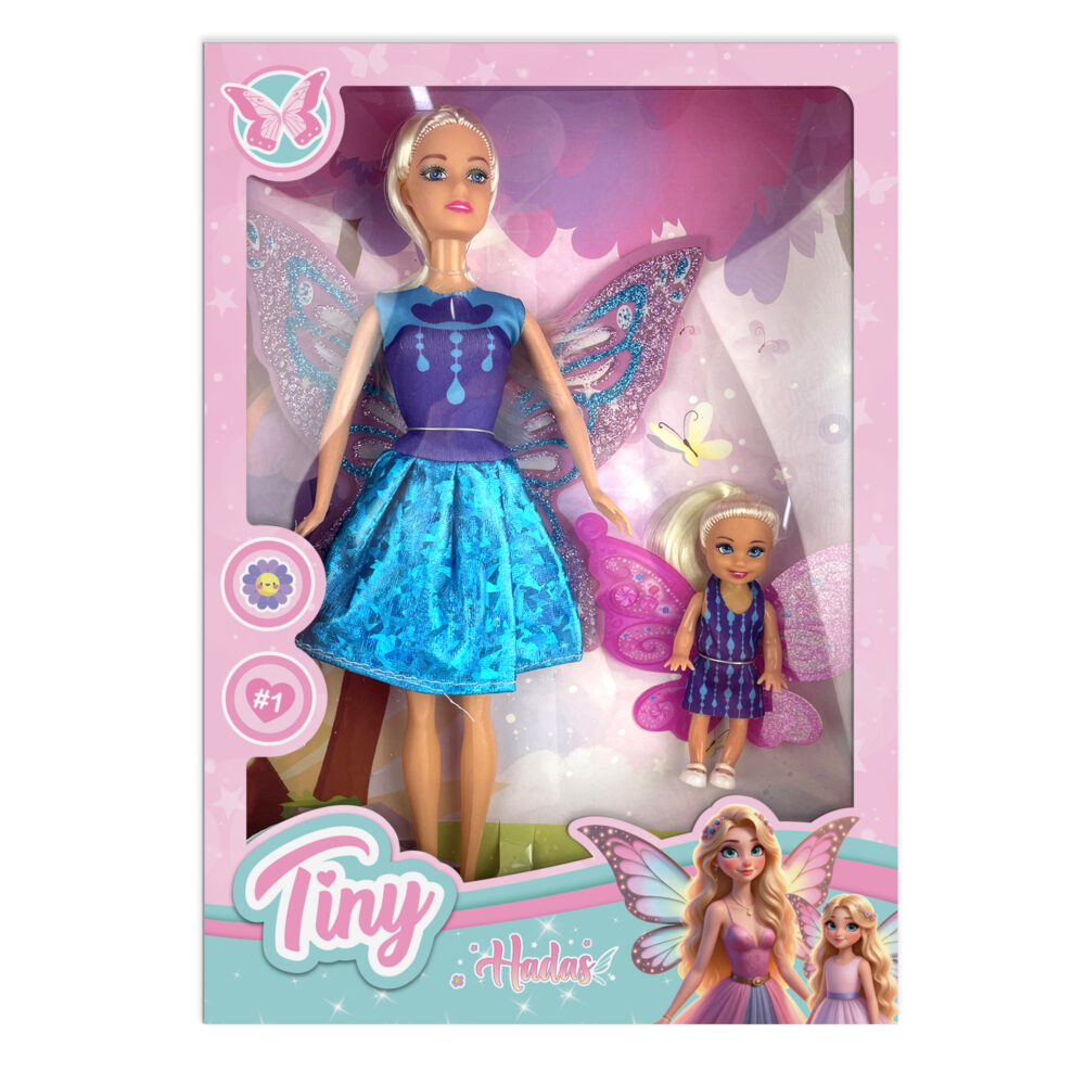 MUÑECA TINY HADA Y MINI HADA ART 53742 HAO