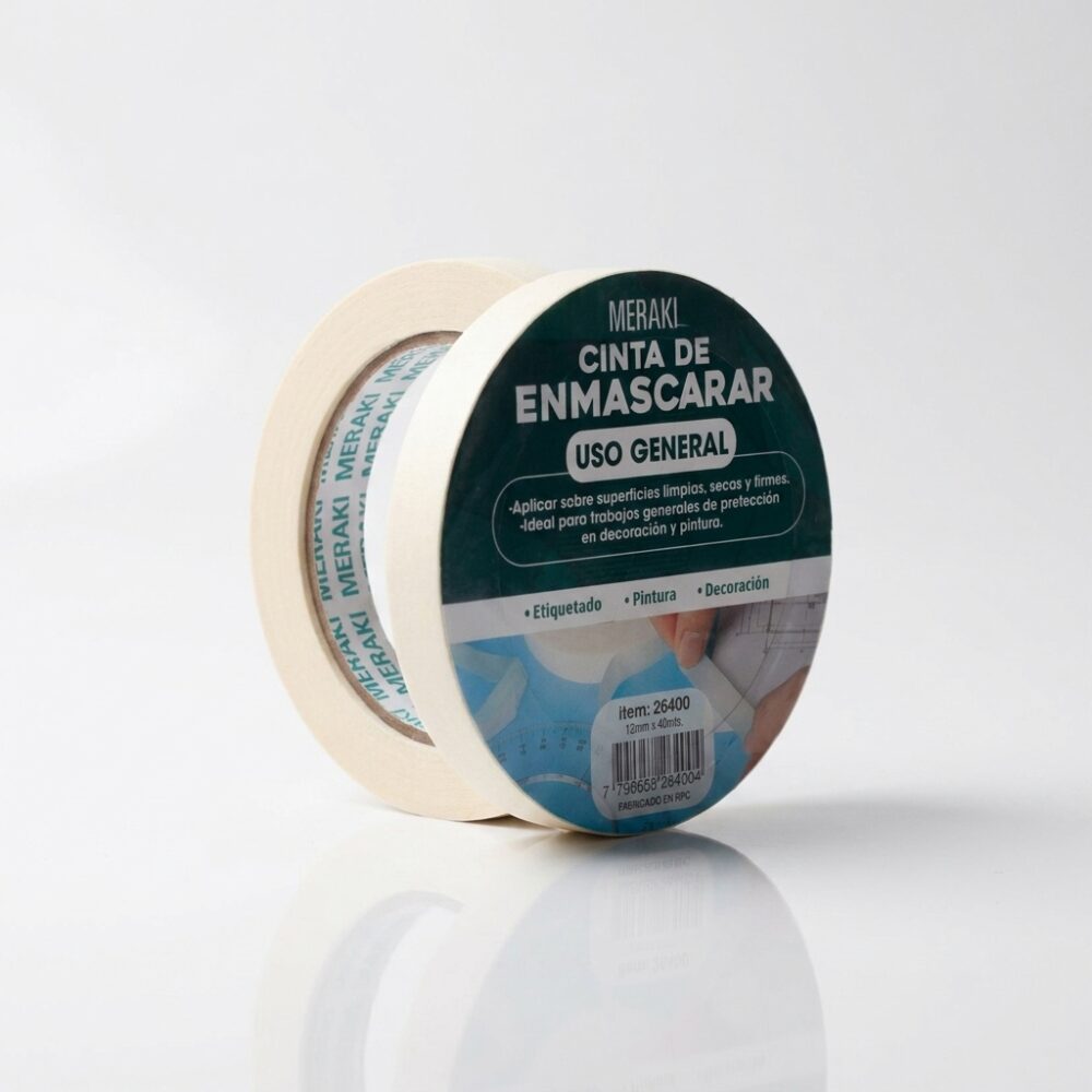 CINTA DE ENMASCARAR 12MMX40MTS ART 26400 FAO