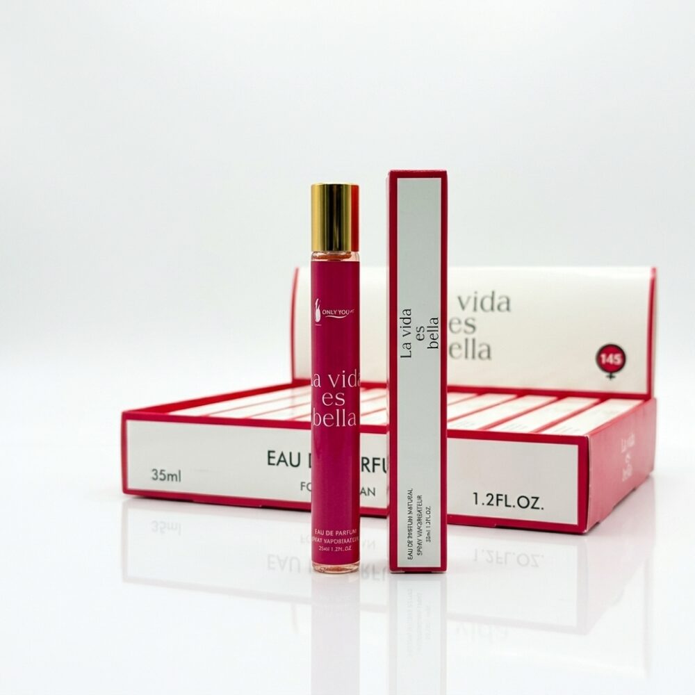 PERFUME TUBO LA VIDA ES BELLA ROJO ART OLU909-145 FAO