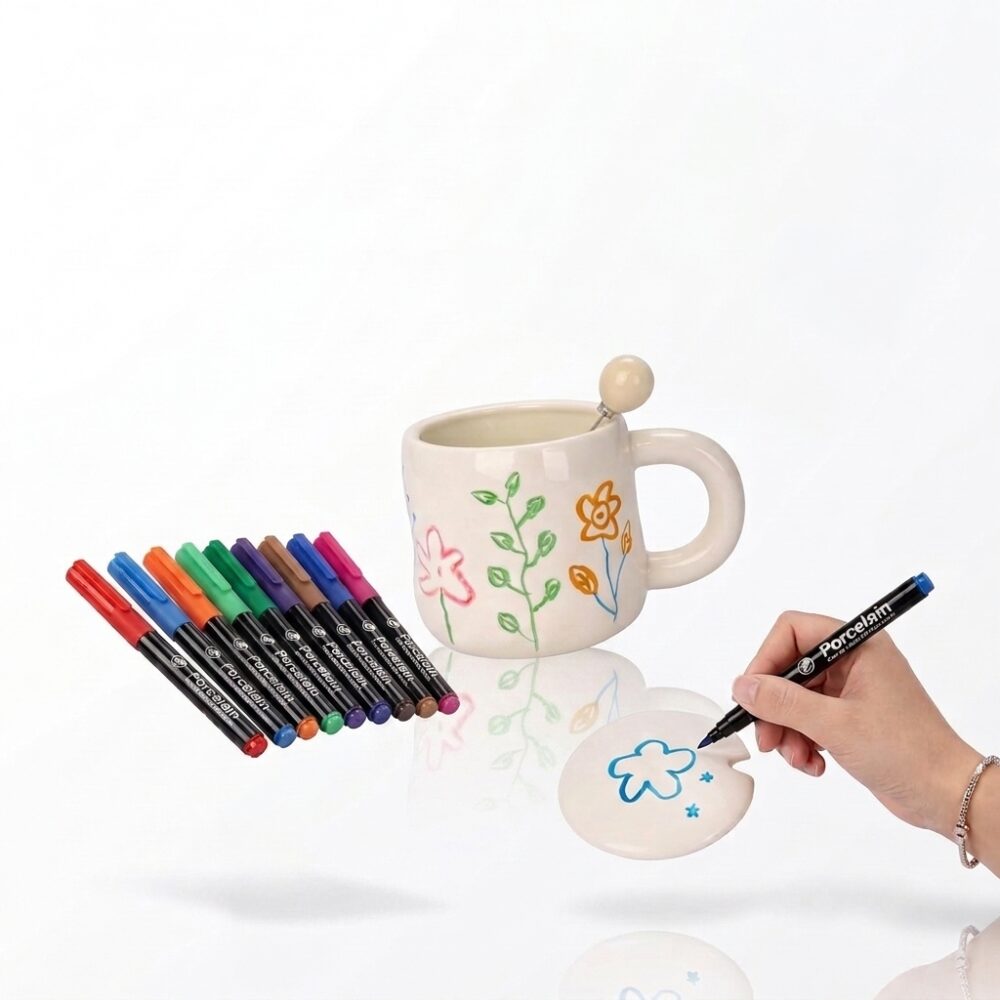 BOLIGRAFO DE ARTE PARA CERAMICO DE DECORATIVO QJ-8458-12 GAO