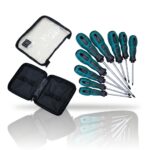 SET DESTORNILLADORES X9 PCS C/MANGO ART SR2639 GAO