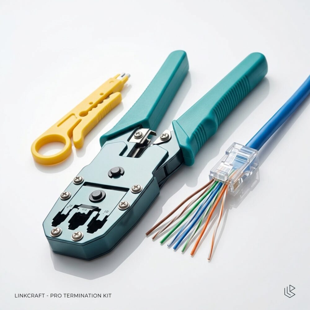 PINZA CRIMPADORA Y PELACABLE AUTOMATICA ART SR2652 GAO