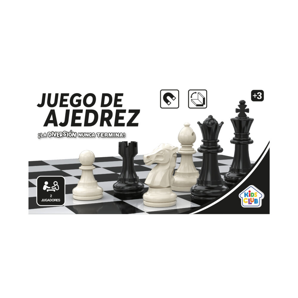 AJEDREZ MAGNETICO DE PLASTICO ART 56008 FAO