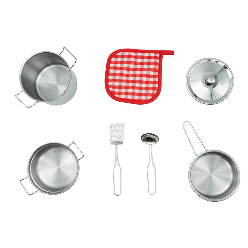 SET COCINA TINY HOME 7 PIEZAS DE ACERO ART 56688  FAO