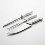 SET PARRILLERO CUCHILLO 8" C/CHAIRA Y TENEDOR ART S-2196 GAO