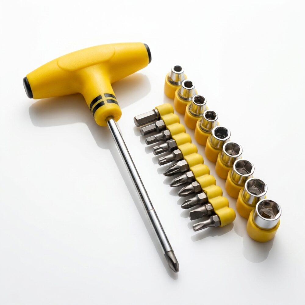 KIT PUNTAS DESTORNILLADORES Y TUBO 24 PCS ART HT-1080 GAO