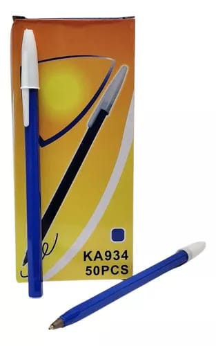 SET DE LAPICERAS AZUL Y NEGRO X50PC KA985 GAO