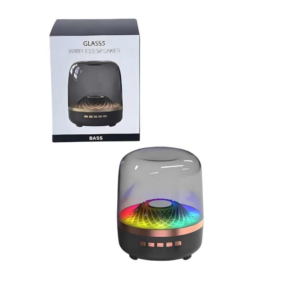 MINI PARLANTE BT C/ LUZ RECARGABLE ART ML-0727 / JK-5160 GAO