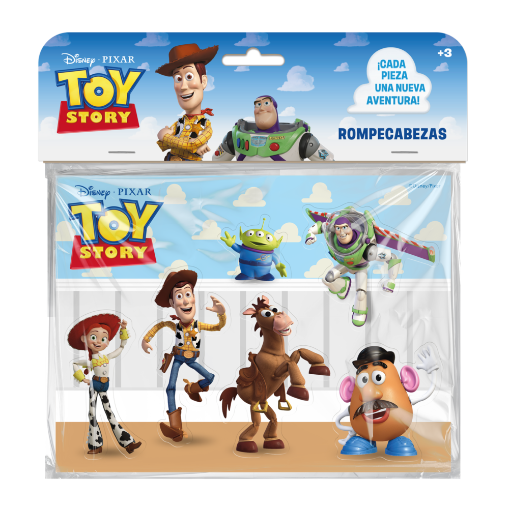 JUEGO DIDACTICO DE ENCASTRE TOY STORY ART 57403 HAO