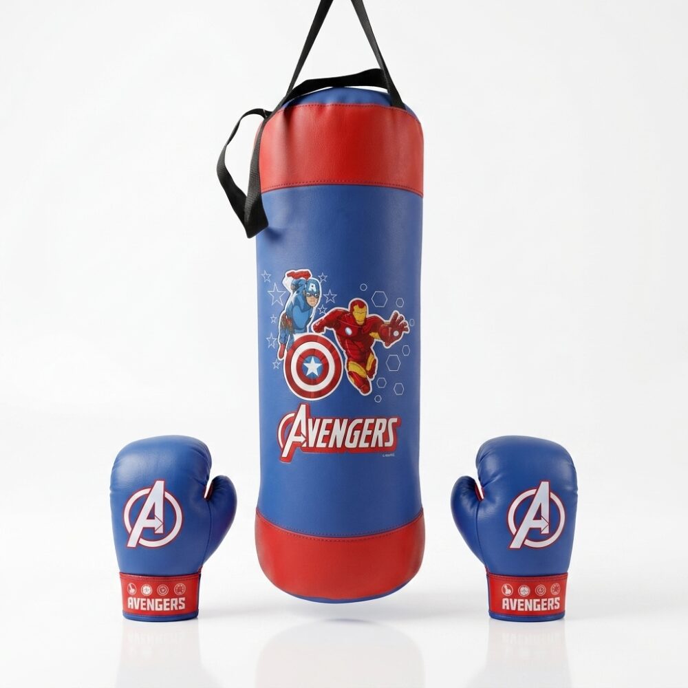 SET DE BOXEO BOLSA C/GUANTES AVENGERS 54744 HAO