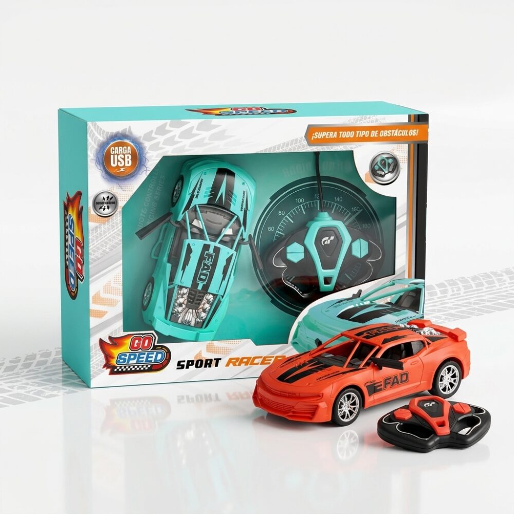 SUPER AUTO DE CARRERA 1:18 C/CONTROL 56497 HAO