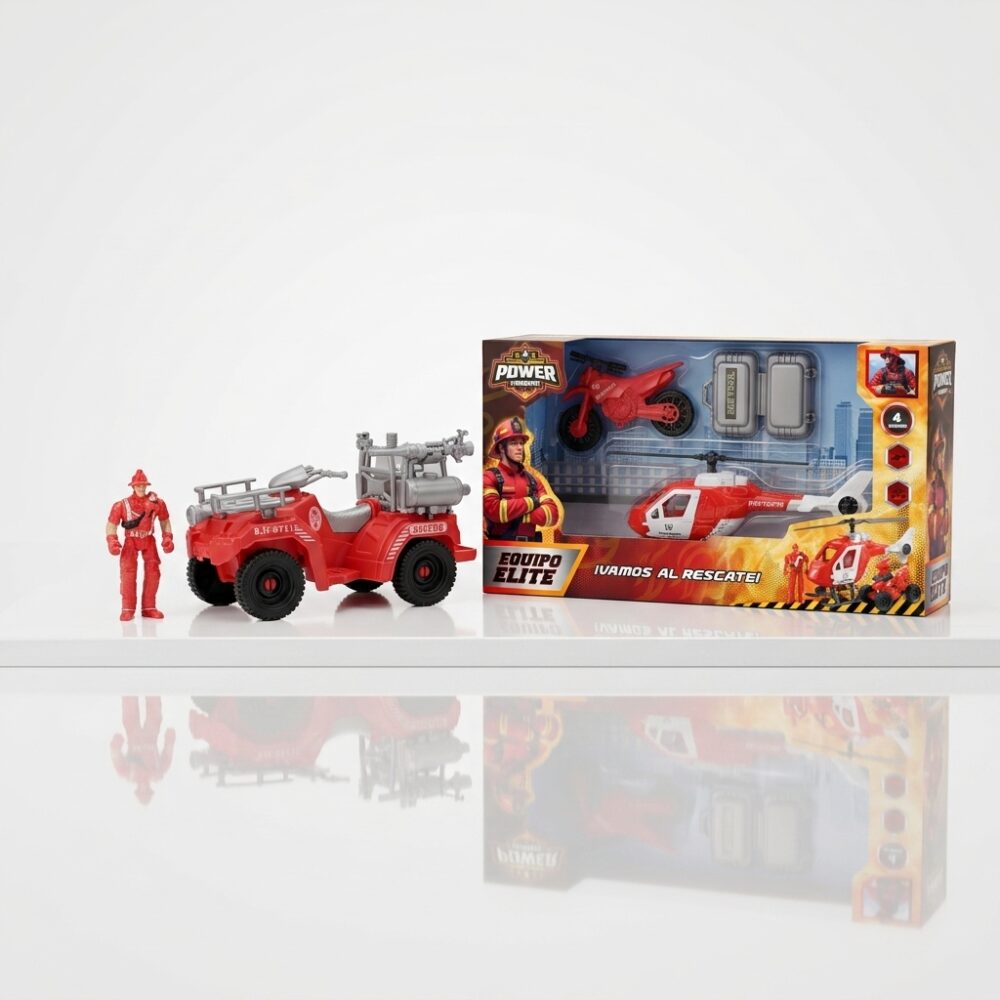 SUPER SET BOMBEROS AL RESCATE 56883 HAO