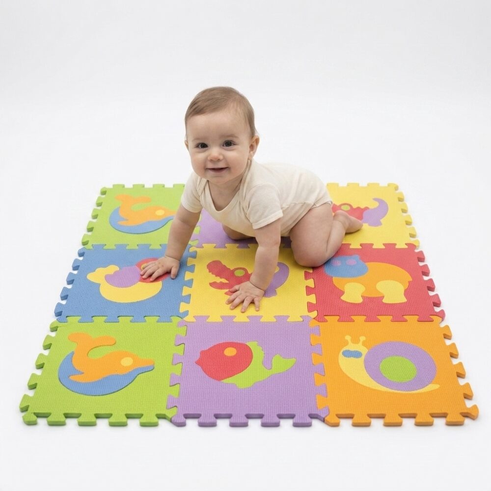 PISO DE GOMA EVA 36PZAS 30X30CM 55226 HAO