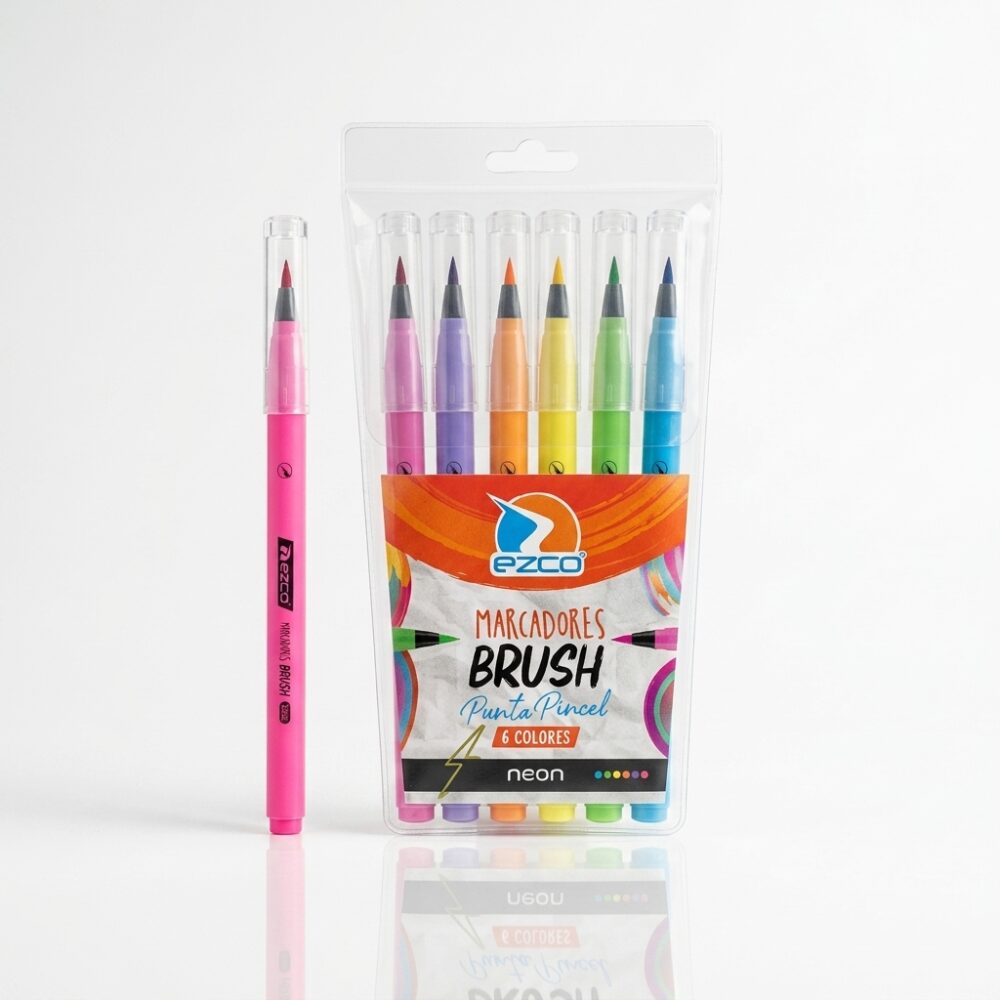 MARCADORES BRUSH NEON X6 403800-6N GAO