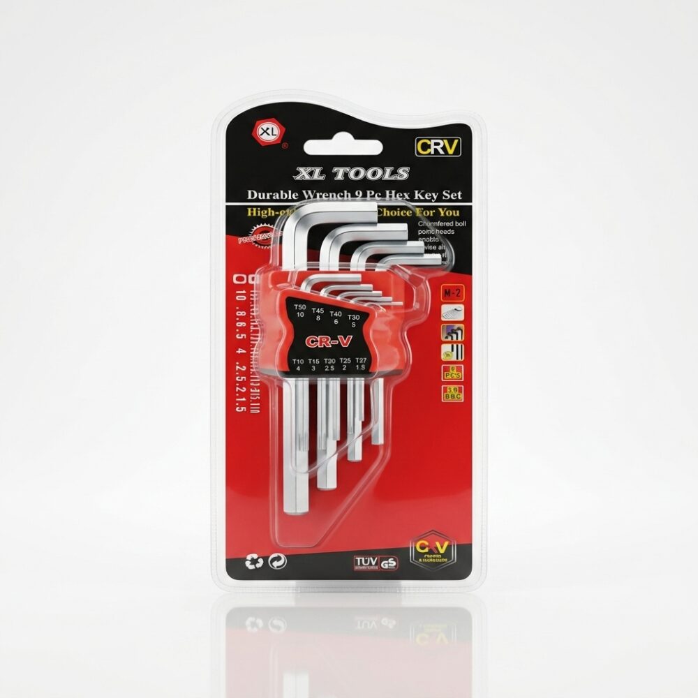 US SET LLAVE ALLEN MEDIUM 9PCS AC-003 HAO
