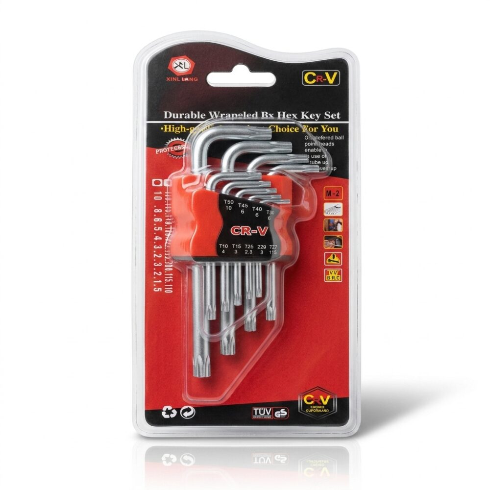 US SET LLAVE TOREX MEDIUM M 9PCS TQ-003 HAO