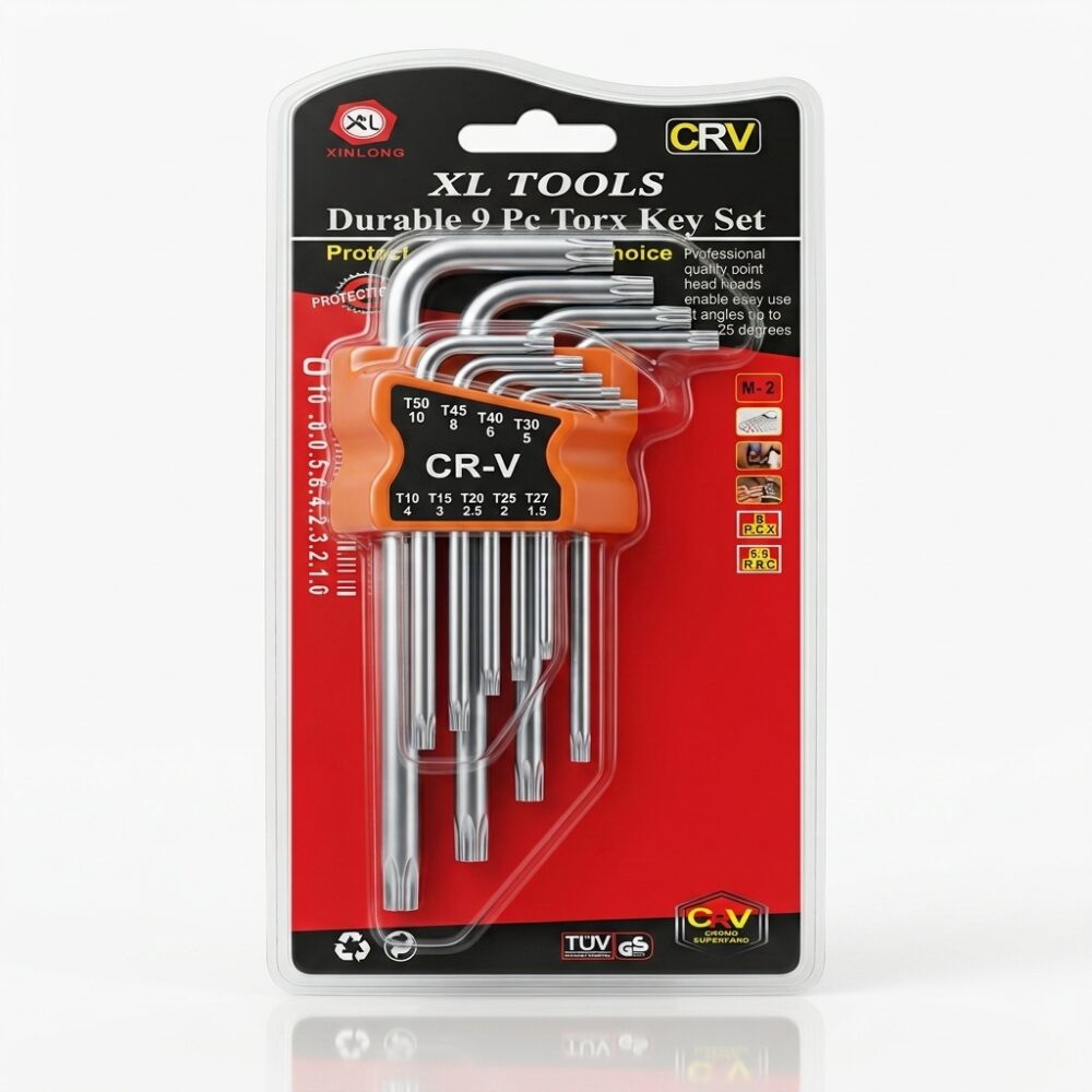US SET LLAVE TOREX GRANDE 9PCS TQ-004 HAO
