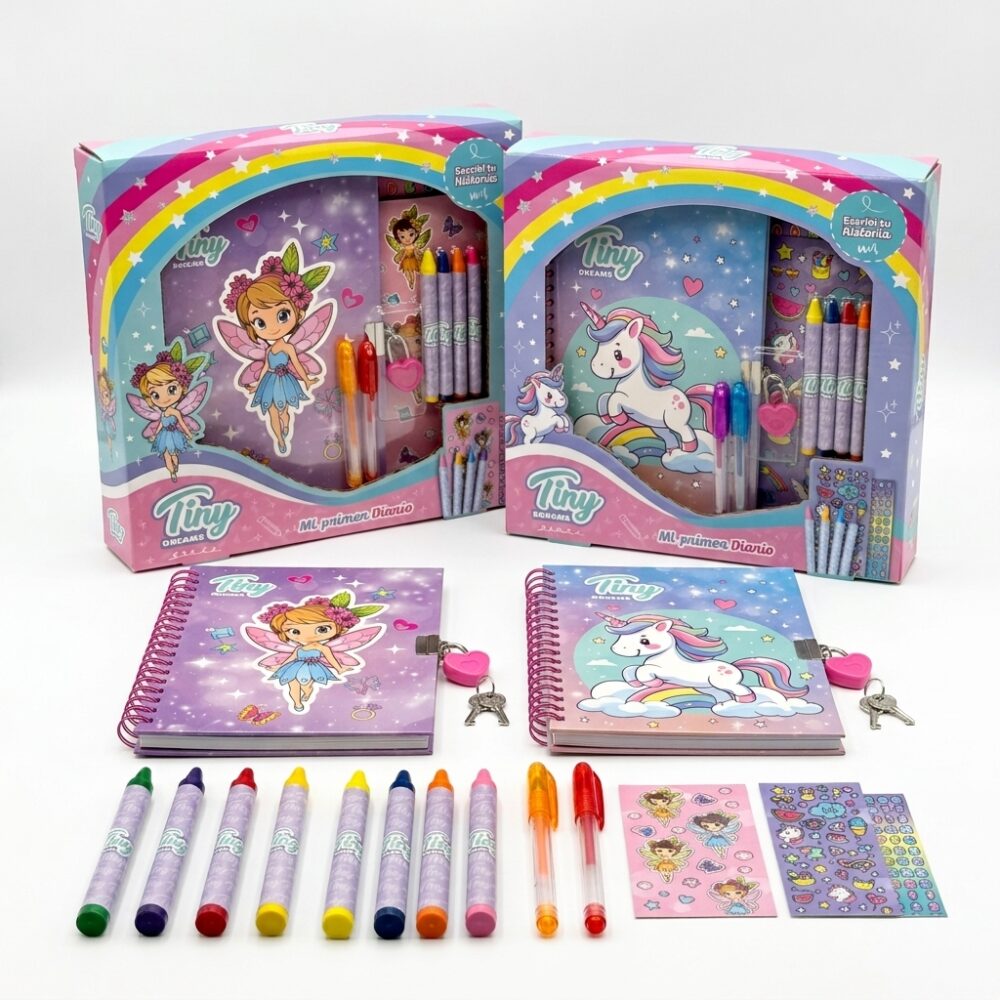 SET DE ARTE UNICORNIO/CAMPANITA 23X23X4CM ART 57090 HAO