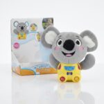 PELUCHE KOALA CON LUZ Y SONIDO A PILAS ART 51160 HAO