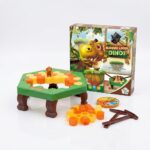 JUEGO DE MESA BLOQUES LOCOS DINO ART 53952 HAO