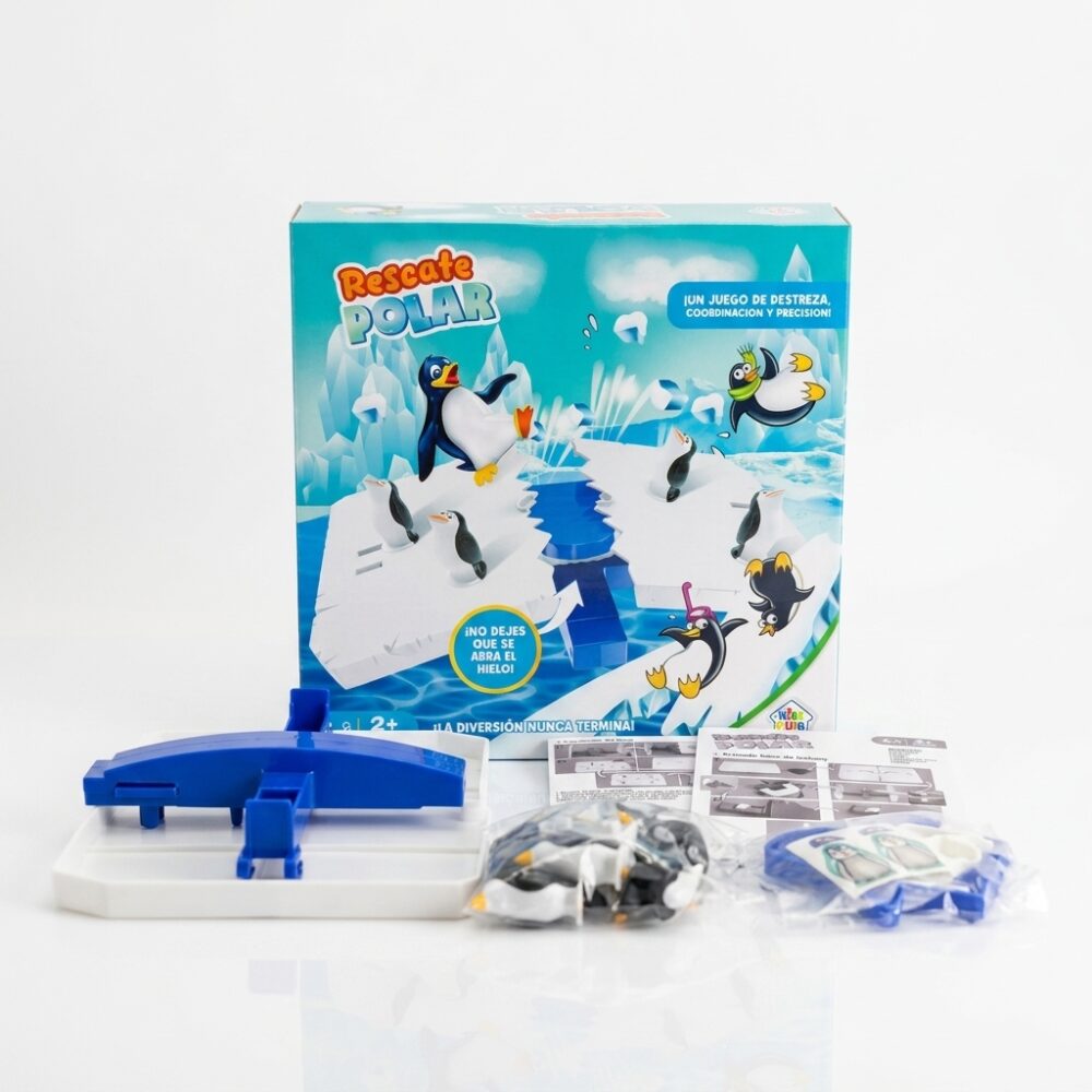 JUEGO DE BALANCE PINGUINOS ¡NO LOS DEJES CAER! 57462 HAO