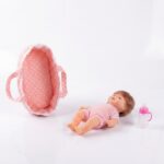 MUÑECA PRINCESA EN CANASTO 2 COLORES ART A290 GAO
