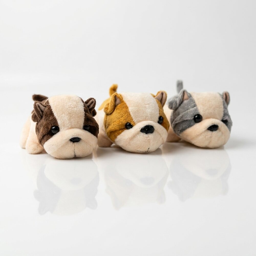 LLAVERO BULLDOG 3 COLORES ART P0832 GAO