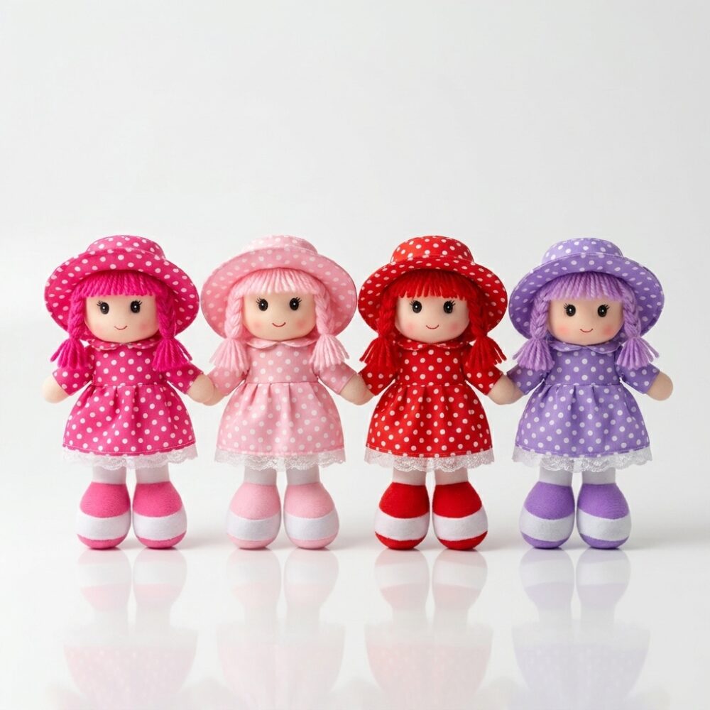 MUÑECA PARADA 4COL 20CM ART P21-4 GAO
