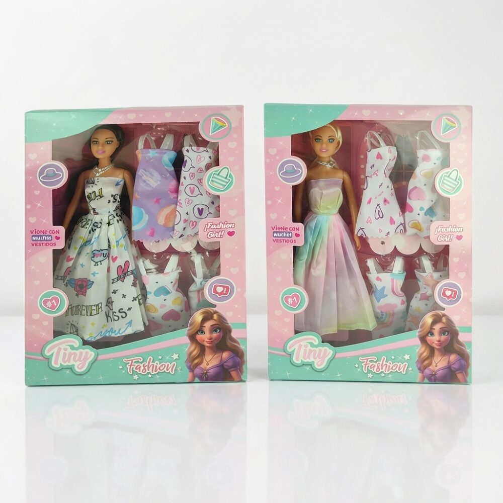 MUÑECA TINY FASHION ART 53398 GAO