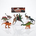 DINOSAURIOS DE GOMA X3 UNIDADES ART 54314 GAO