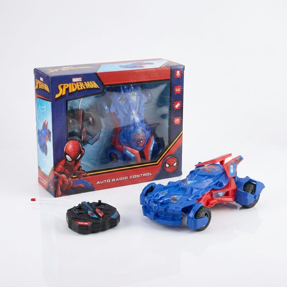 AUTO RADIO CONTROL SPIDERMAN 30.5X26X8CM ART 53505 HAO