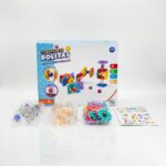 CARRERA DE BOLITAS C/PIEZAS MAGNETICAS 49 PCS ART 57415 HAO