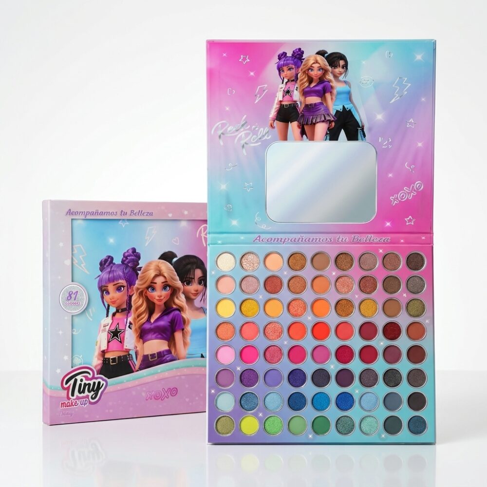 SUPER PALETA DE MAQUILLAJES FASHION SOMBRAS ART 3407 HAO