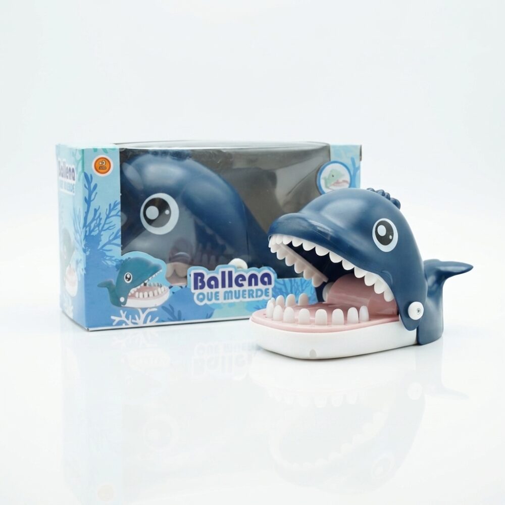 JUEGO BALLENA MUERDE DIENTES ART 56923 HAO