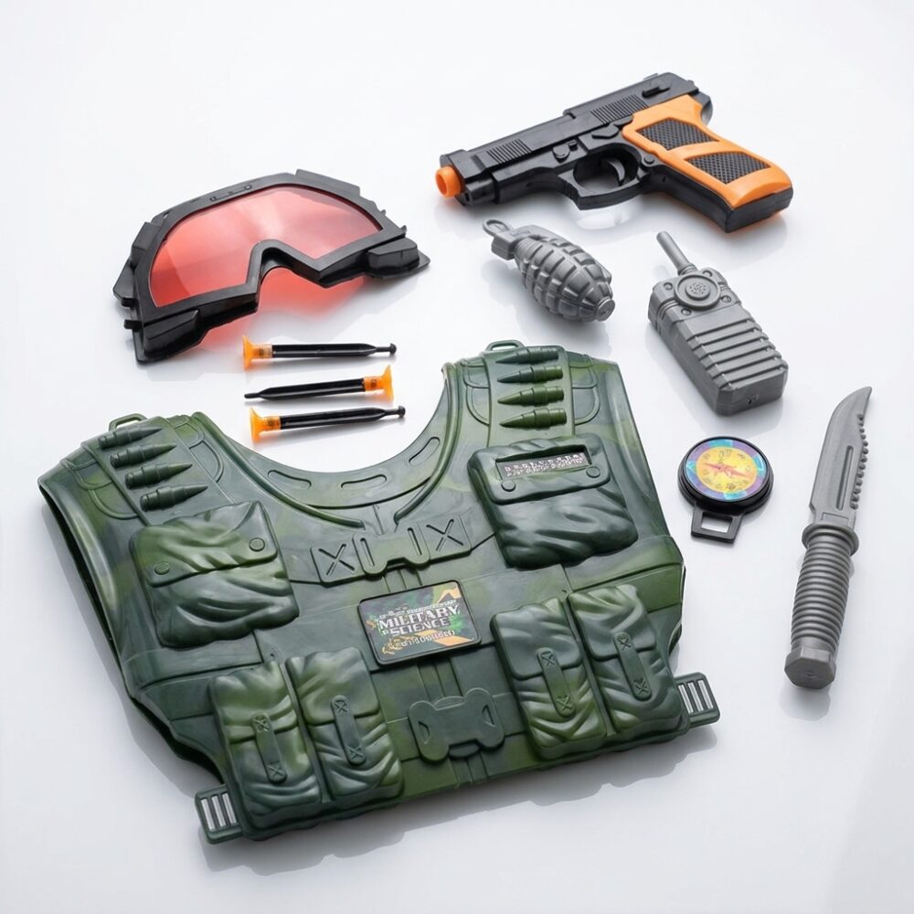 SET MILITAR CON PECHERA ART 54328 HAO
