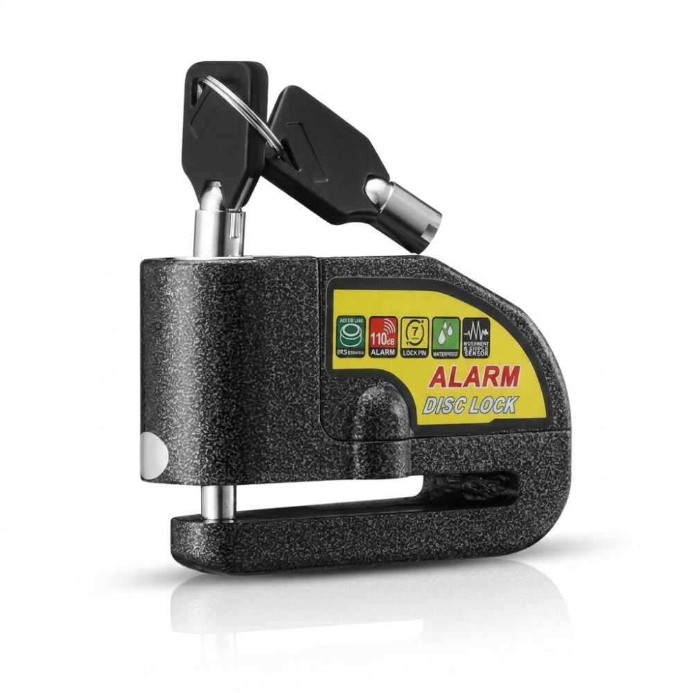 US CANDADO MOTO TRABA DISCO ALARMA 110DB ART AL-21 HAO