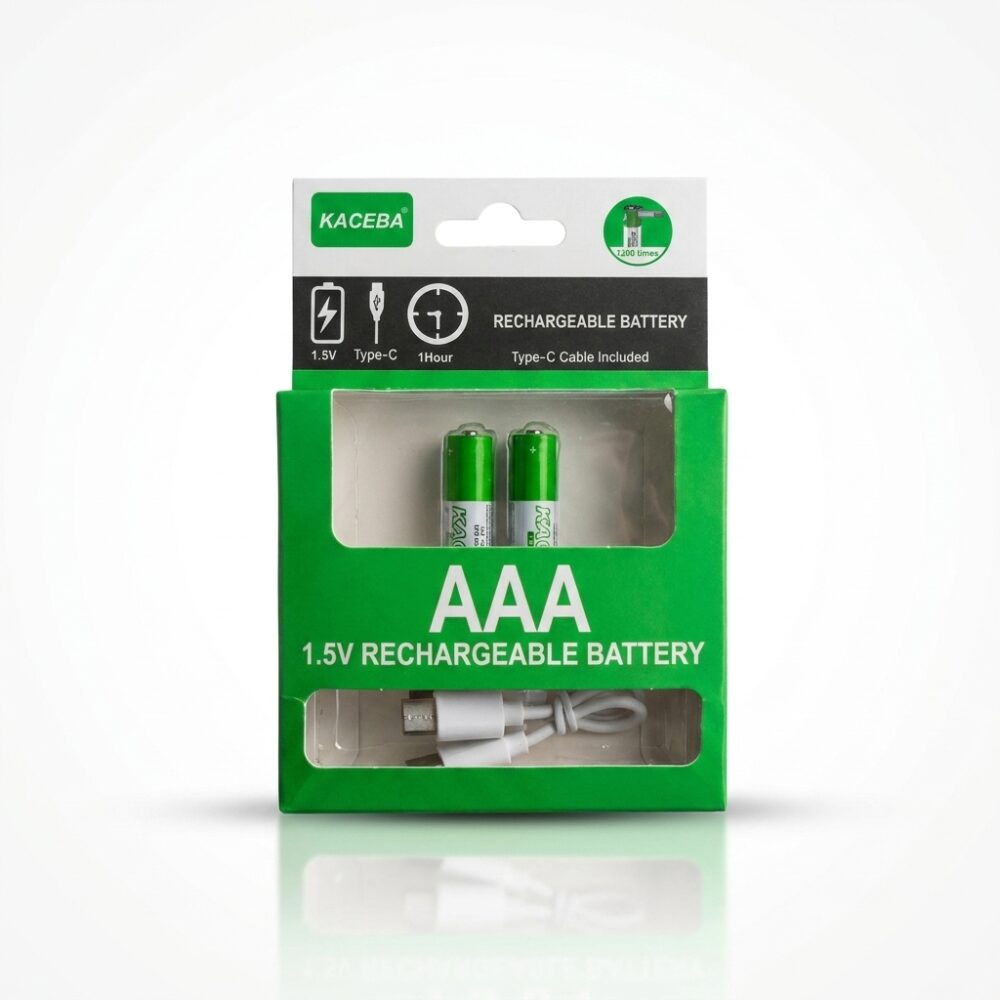 US PILA AAA RECARGABLE POR USB X2 UND ART AAA-818 HAO