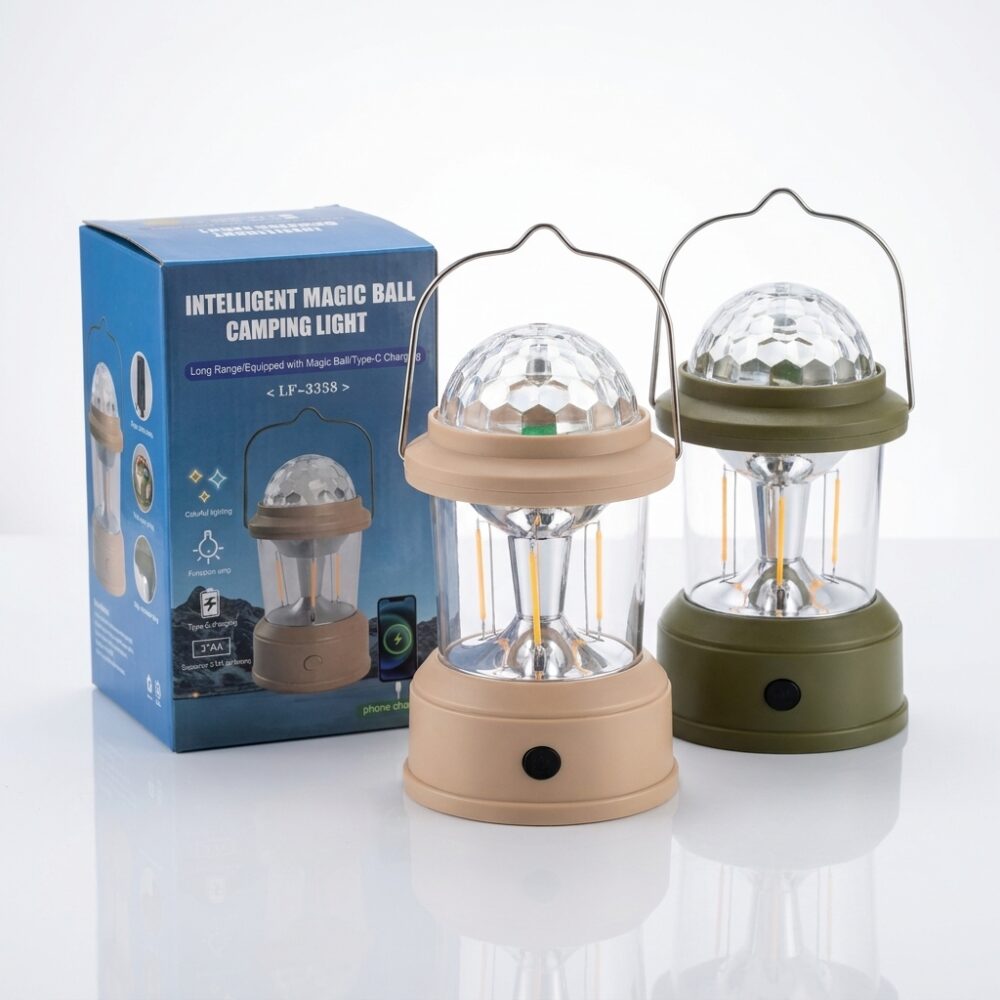 US FAROL LED LAMP FIESTA USB P/CAMPING ART LP-335 HAO
