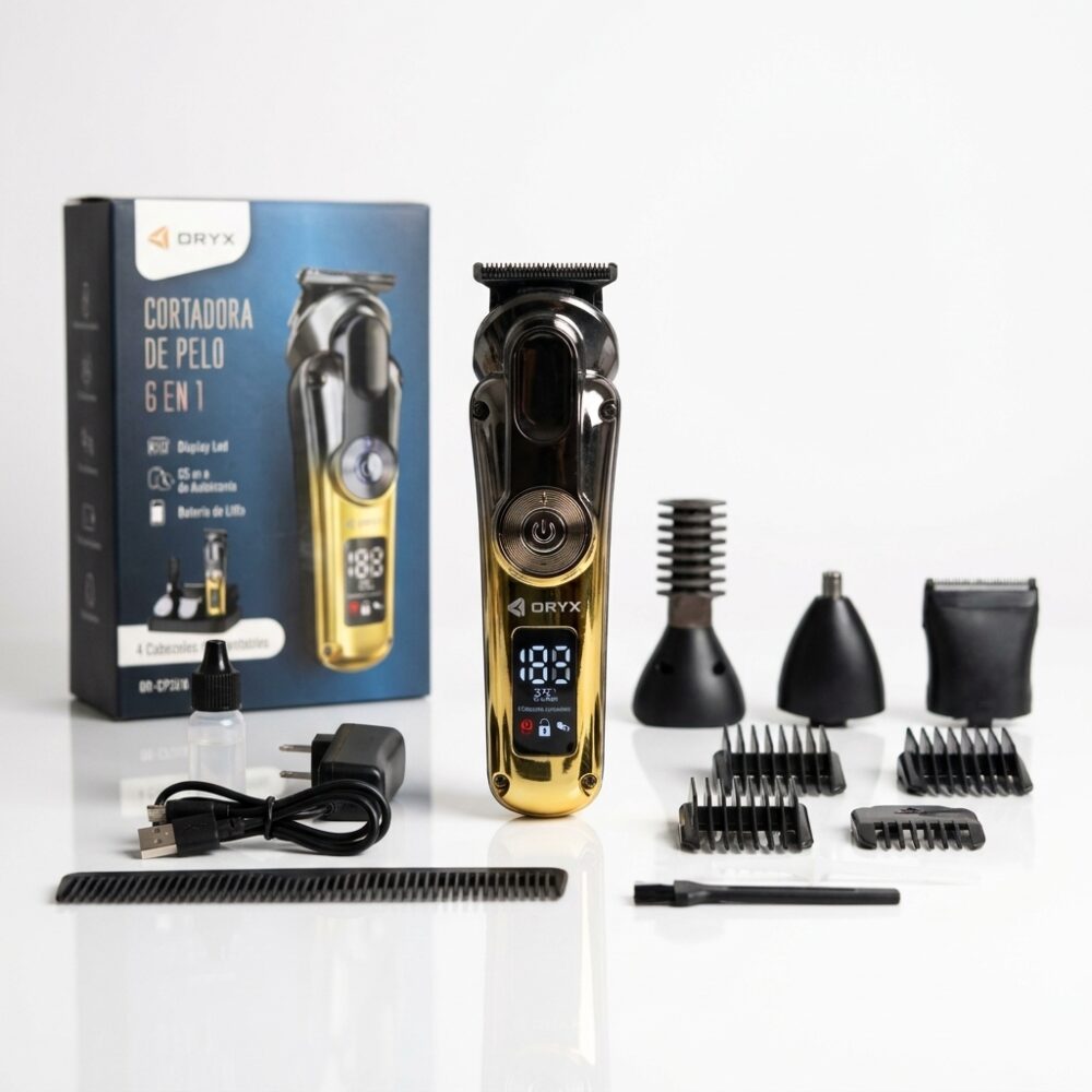 US CORTA PELO 6 EN 1 CON PANTALLA LED ART OR-CP2618 HAO