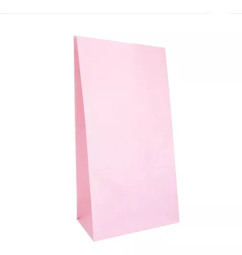 BOLSA ROSA PASTEL X1UNI 12.5X7X24.5CM ART BC12ROSP HAO