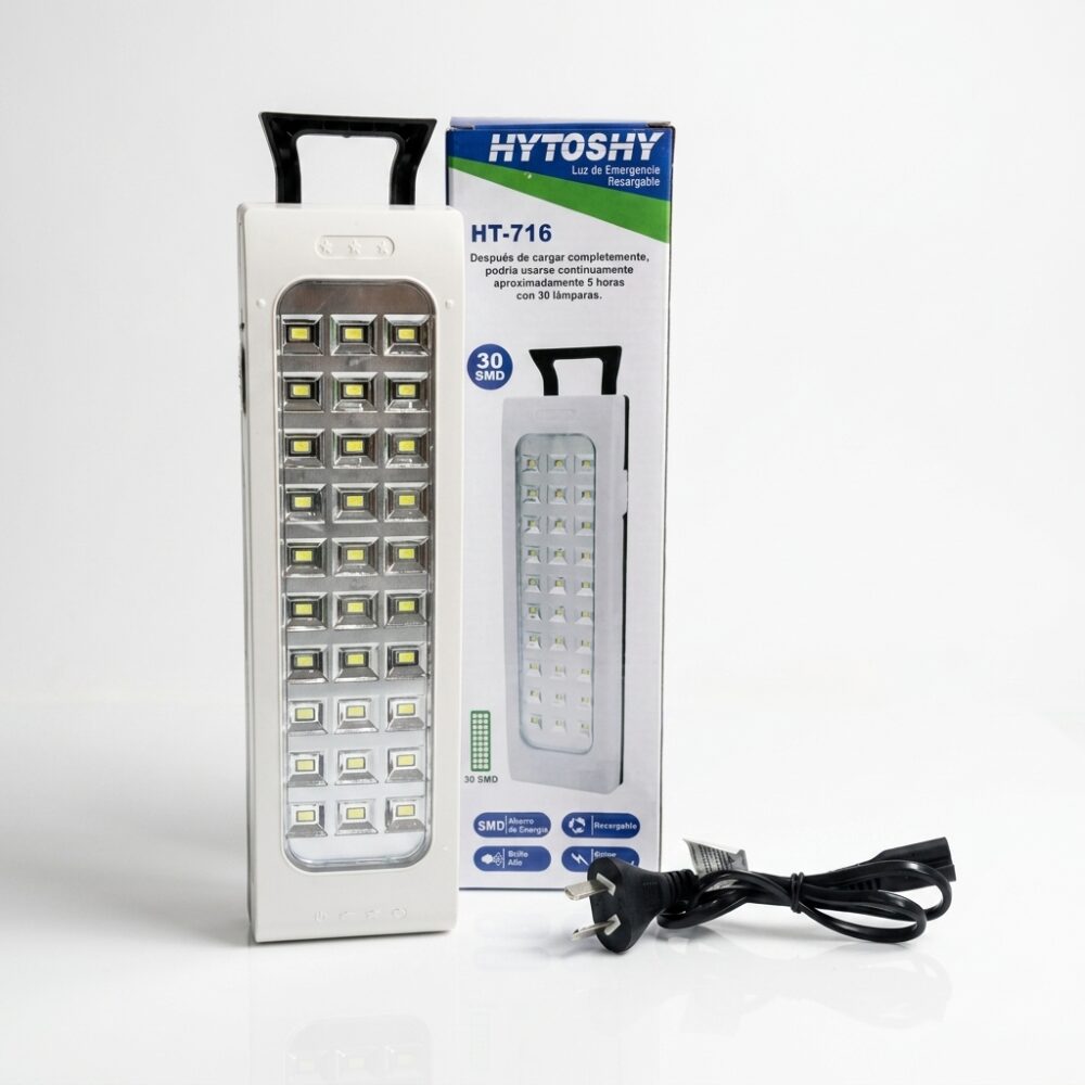LUZ DE EMERGENCIA LED RECARGABLE ART HT-716 HAO