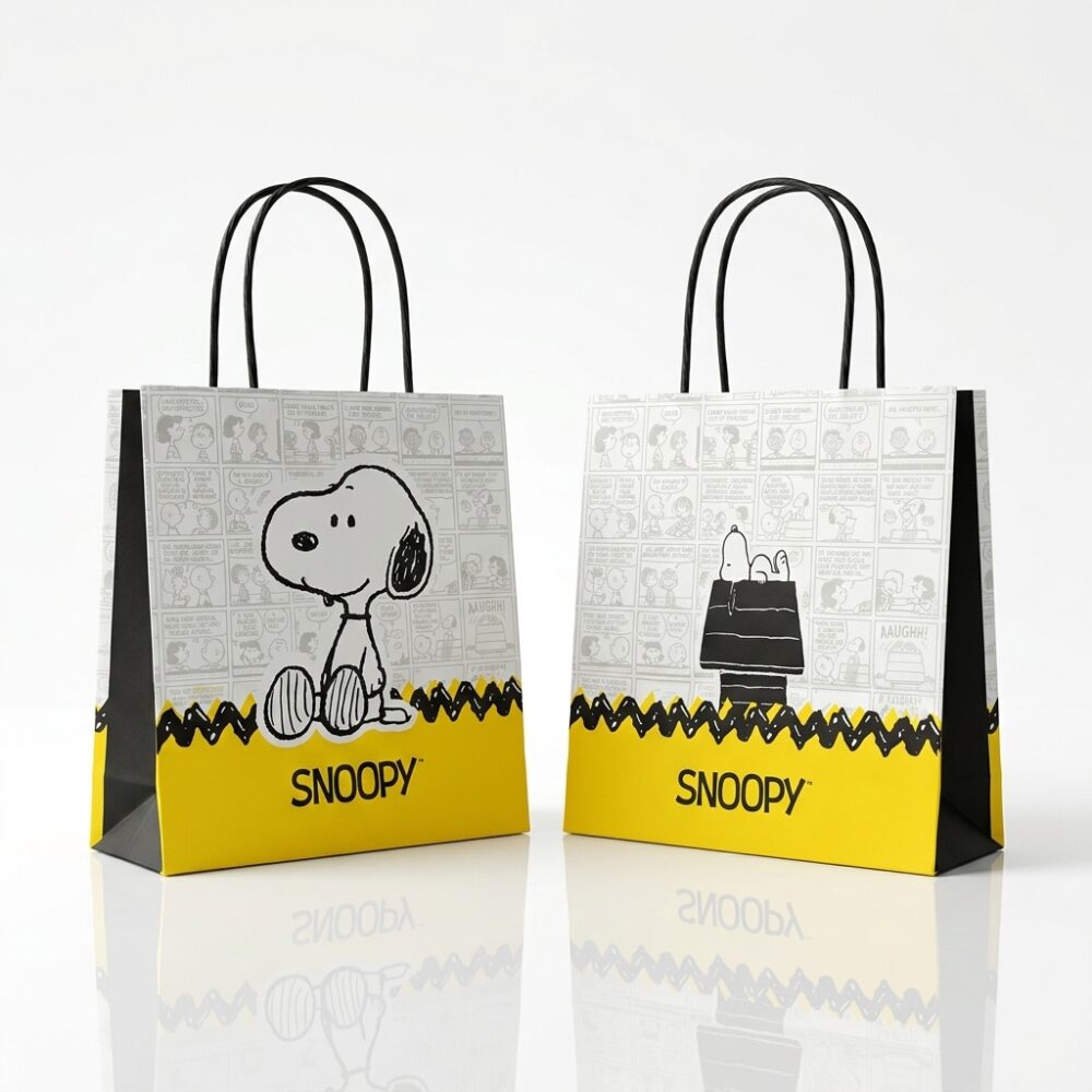 BOLSA AUTOMATICA SNOOPY Y AMIGOS 18x20x08CM BF180820SC GAO