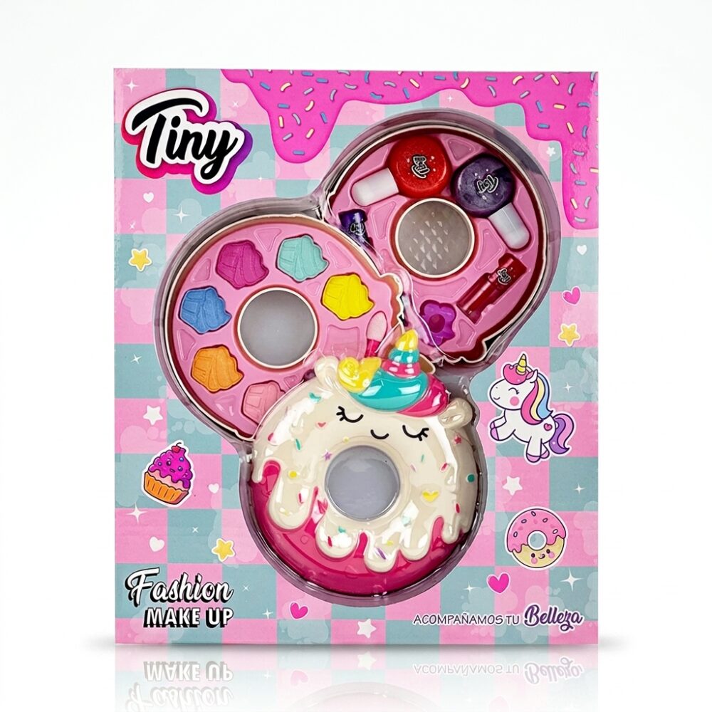 SET DE MAQUILLAJE DONA UNICORNIO SOMBRA 3213 HAO